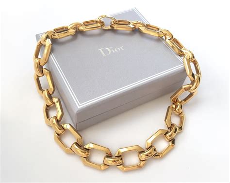 christian dior choker|genuine christian dior necklace.